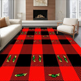 Vintage Lumberjack Plaid Enhanced by Subtle Festive(Red)