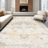 Beige & White with Faded Medallion for(Beige)