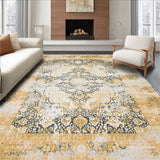 Beige Vintage Style Distressed(Yellow)