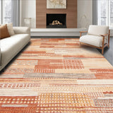 Hand Woven Area Terracotta & Beige(Orange)