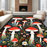 Artistic Mushroom Inspired Composition(Red)