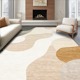 Ultra Absorbent Beige with Plush Velvet and Slip Resistant Base(Beige)