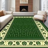 Elegant Green Floral Design(Green)