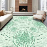 Tranquil Oasis Serene Balanced Zen Peaceful Refreshing (Green)