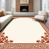 Damask Rosette Antiqued Decorative Masterwork(Brown)