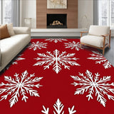 Magical Wintry Wonderland Decorative Surface Accent(Red)