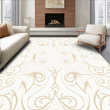 Elegant Swirl Symphony Decorative Accent(Beige)