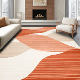 Beige Terracotta Wave(Orange)