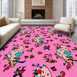 Festive Cat Motif with Twinkling Light Embellishments(Pink)