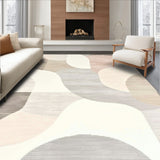 Fluffy Nouveau Contemporary Arch With Cream Finish(Beige)