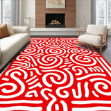 Cane Swirl Extravaganza Joyful Celebration Magnificent Display(Red)