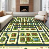 Dynamic Residential Motif(Brown)