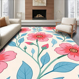 Enchanted Garden Watercolor Floral Arrangement(Pink)