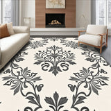 Damask Vine Motif with Eroded Heritage Styling(Beige)