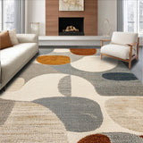 Ultra Soft Area Rug, Non Slip, Stain Resistant, Washable Area Rugs for Living Room, Bedroom, Abstract Modern Low Pile(Gray)