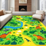 Whimsical Jungle Creature Layout(Green)