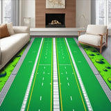 Charming Urban Runway Decorative(Green)