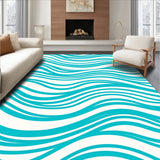 Wave Ripple Nautical Tropical(Blue)