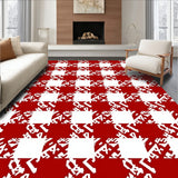 Festive Buffalo Plaid Holiday Entrance(Red)