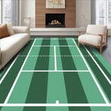 Tennis Court Doubles Layout Service Line(Green)