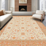 Kitchen Hallway Runner Low Pile Neutral Area(Orange)