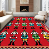 Vintage Nutcracker Parade(Red)