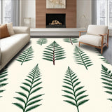 Festive Evergreen Branch Holiday Decorative Area(Ivory)