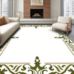 Ornamental Damask Motifs with Subtle Color Transitions (Green) - ODIKA