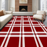 Yuletide Tartan Decorative Accent(Red)