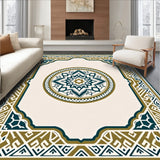 Mediterranean Mosaic Hallway Statement(Ivory)
