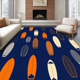 Contemporary Dark Lines(Blue)