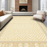 Diamond Trellis Ivory Beige(Gold)