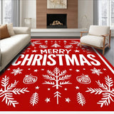 Joyful Winter Greeting Entryway Layered Seasonal(Red)
