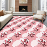 Luxurious Blossom Cascade Shag Collection(Pink)