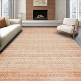 Rustic Terracotta Lattice Beige Stylish(Orange)