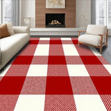 Festive Gingham Welcoming Entrance(Red)