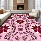 Vintage Poinsettia Bloom Botanical Christmas Accent Design(Pink)