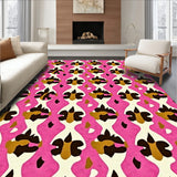 Southwestern Spotted with Bold Interlocking Motifs(Pink)