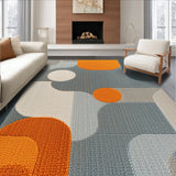 Ultra Soft Area Rug, Non Slip, Stain Resistant, Washable Area Rugs for Living Room, Bedroom, Modern Abstract Geometric(Gray)