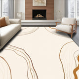 Atmospheric Haze Abstract Sculptural with Wispy(Ivory)