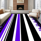 Gothic Contrast Bands Dramatic Interior Statement(Black)