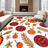Welcome Fall Cornucopia with Abundance Harvest Celebration(Orange)