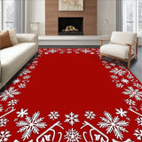 Enchanted Snowy Evening Magical North Pole Inspired(Red)