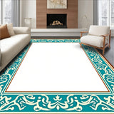 Classic Framed Damask Vintage Inspired Artisan (Brown)