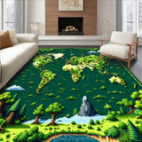 Charming Circular World Design Aesthetic(Green)