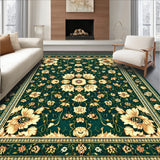 Vintage Floral Tapestry Area(Green)