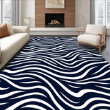 Beachy Wave Motif Floor with Technology (Black)