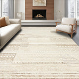 Boho Chic Area Beige and Cream(Beige)