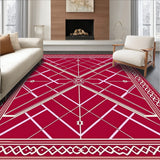 Art Chevron Ornamentation with Twinkling Holiday Spark(Red)