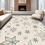 Nordic Burst Entry with Traditional Scandinavian Motifs(Beige)